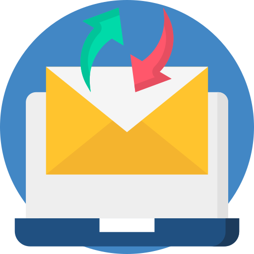 이메일 SBTS2018 Circular icon