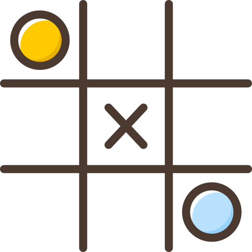 tic tac toe SBTS2018 Lineal Color icon