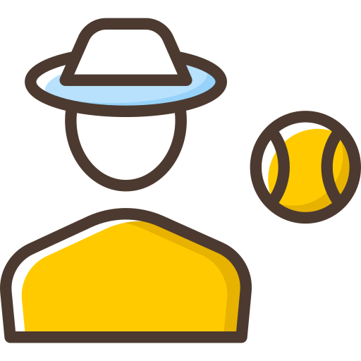 クリケット選手 SBTS2018 Lineal Color icon
