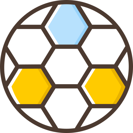 voetbal SBTS2018 Lineal Color icoon