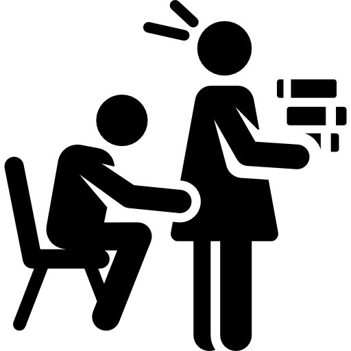 Sexual harassment Pictograms Fill icon