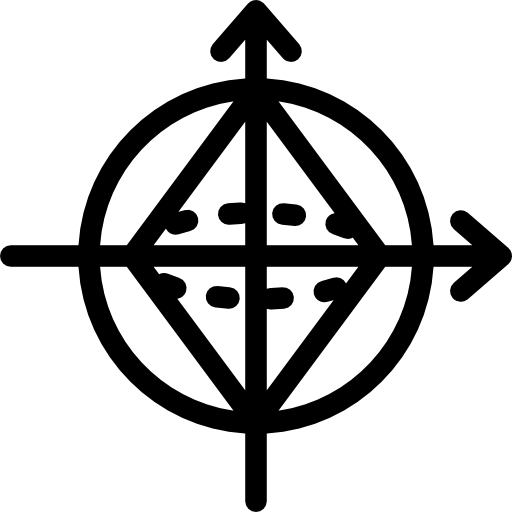 円形図 Detailed Rounded Lineal icon