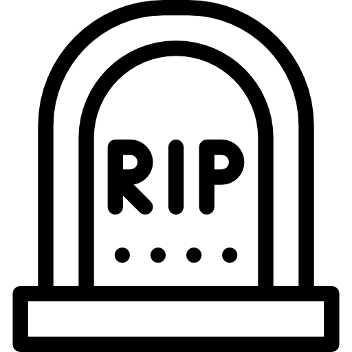 棺 Detailed Rounded Lineal icon