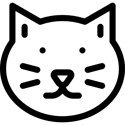 katze Detailed Rounded Lineal icon