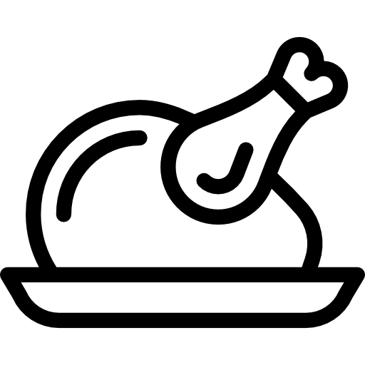 Turkey Detailed Rounded Lineal icon