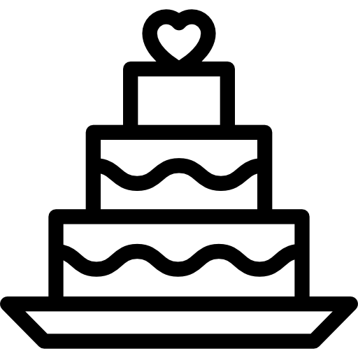 Свадьба Detailed Rounded Lineal иконка