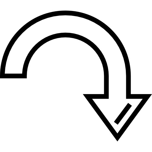 Turn right Detailed Straight Lineal icon