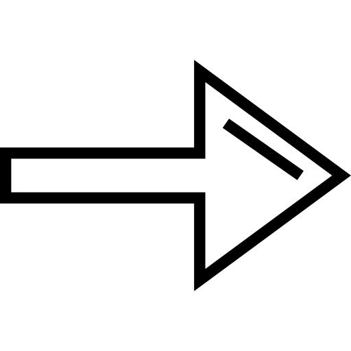 prossimo Detailed Straight Lineal icona