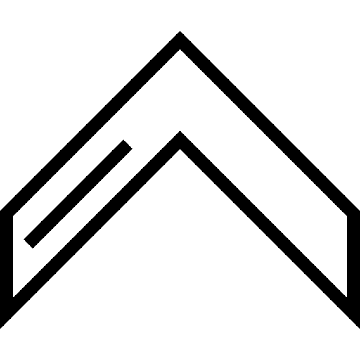 chevron Detailed Straight Lineal icon