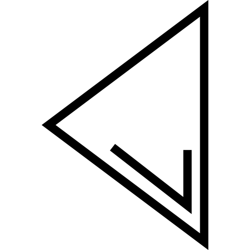 flecha izquierda Detailed Straight Lineal icono