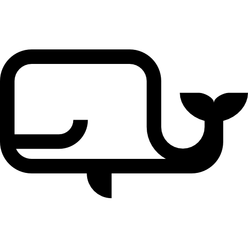 ballena Basic Straight Lineal icono