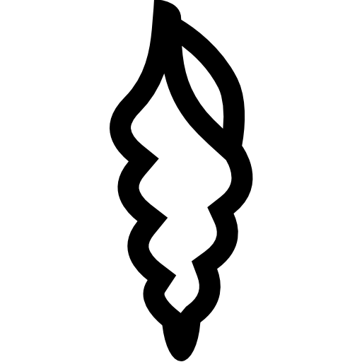 concha Basic Straight Lineal icono