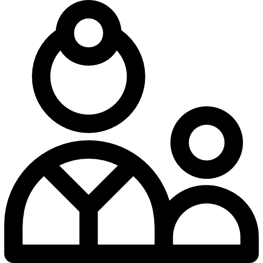 pediatra Basic Rounded Lineal icono