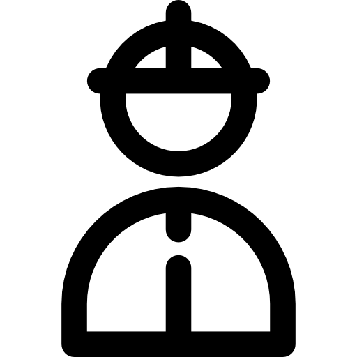 소방수 Basic Rounded Lineal icon