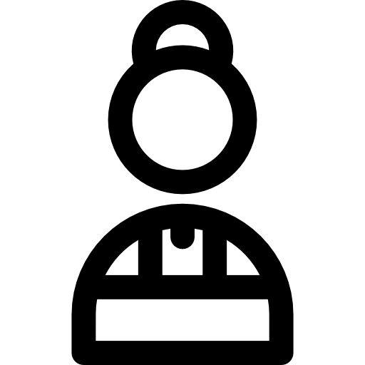 kelnerka Basic Rounded Lineal ikona