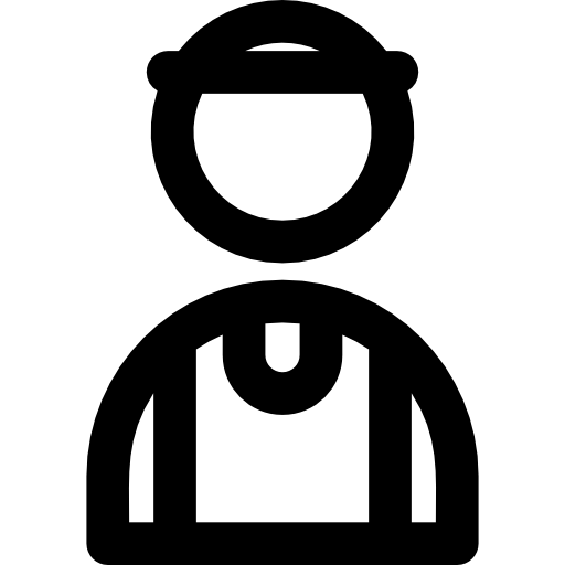 sportowiec Basic Rounded Lineal ikona