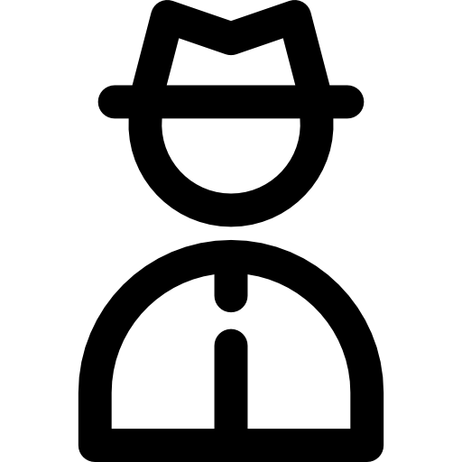 형사 Basic Rounded Lineal icon