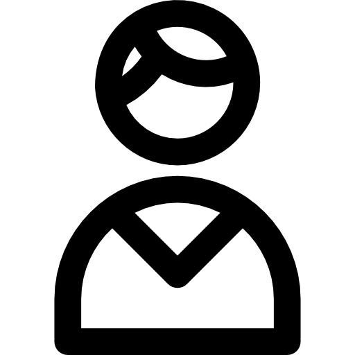 User Basic Rounded Lineal icon