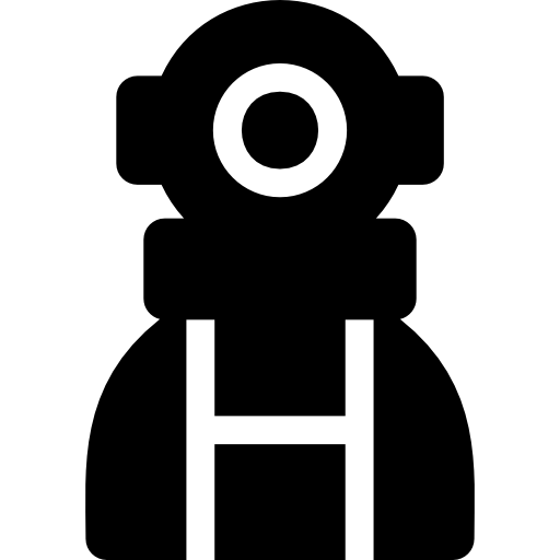 astronaute Basic Rounded Filled Icône