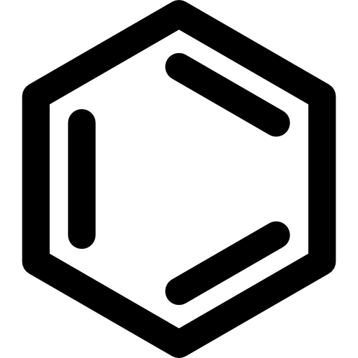 benzen Basic Rounded Lineal ikona