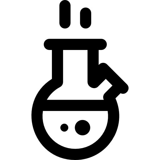 Flask Basic Rounded Lineal icon