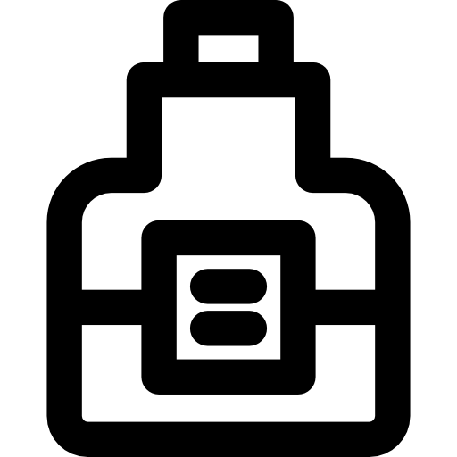 chemikalia Basic Rounded Lineal ikona