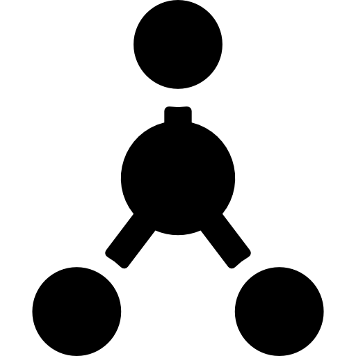 分子 Basic Rounded Filled icon