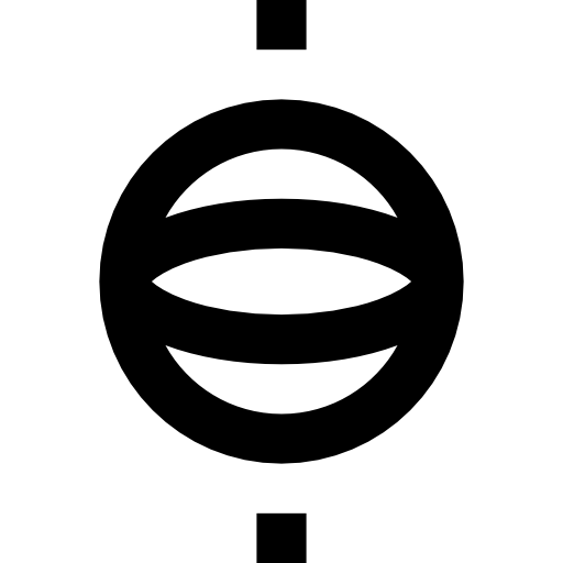 planeta Basic Straight Lineal icono