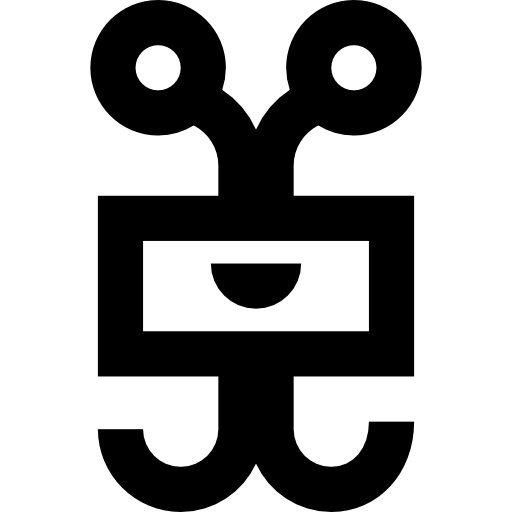 alieno Basic Straight Lineal icona