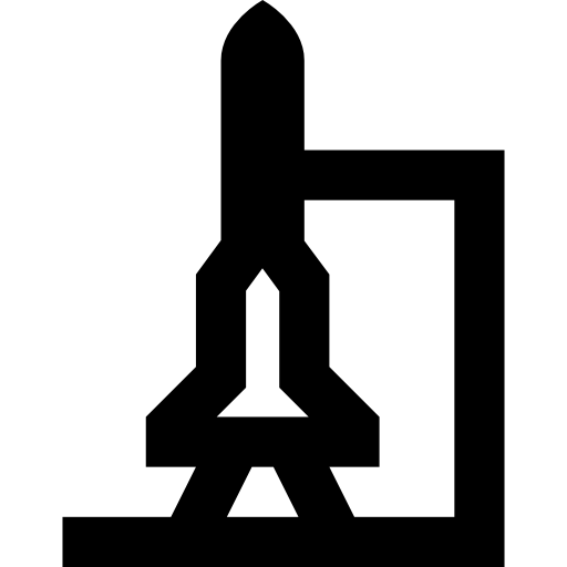 nave espacial Basic Straight Lineal Ícone