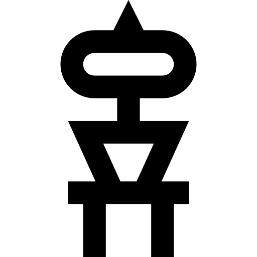 robot Basic Straight Lineal ikona