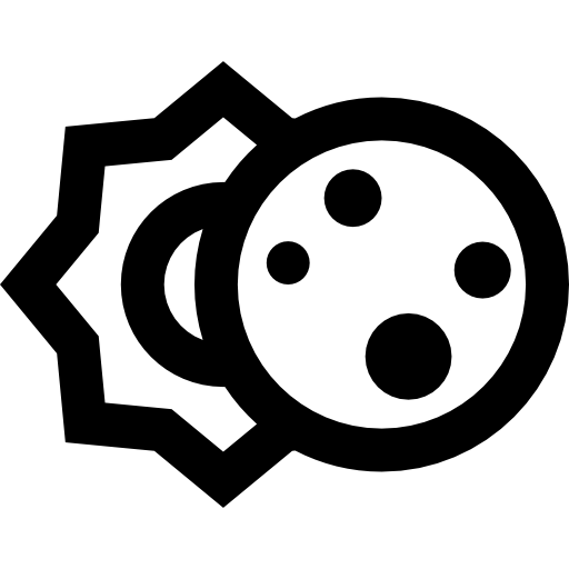 日食 Basic Straight Lineal icon