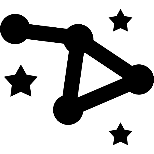 constelação Basic Straight Lineal Ícone