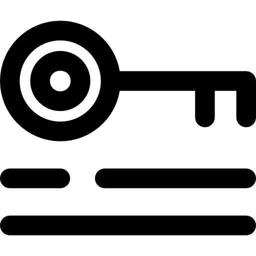 キーワード Basic Rounded Lineal icon