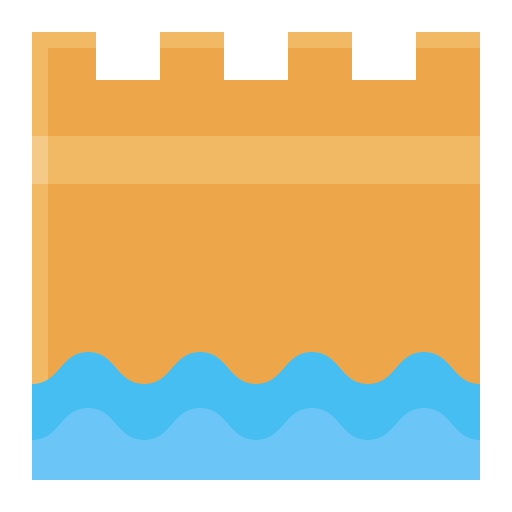 rzeka Generic Flat ikona