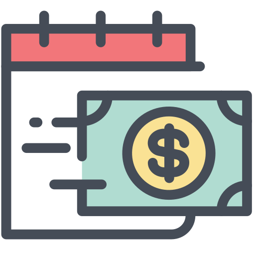 Bank statement Generic Outline Color icon