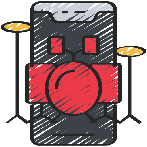 smartphone Juicy Fish Sketchy icoon