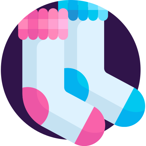 Socks Detailed Flat Circular Flat icon