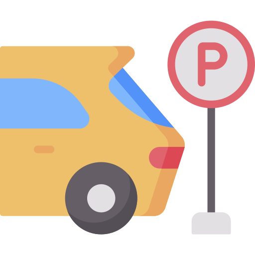 parkeerplaats Special Flat icoon