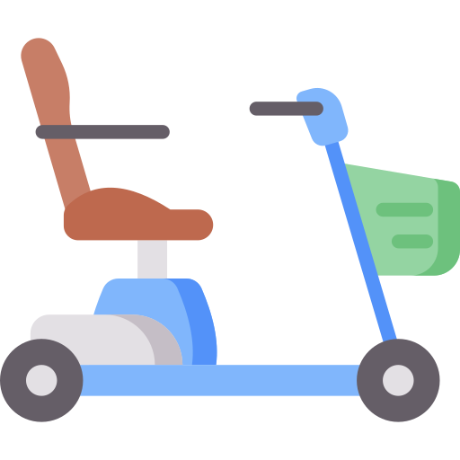 scooter de mobilité Special Flat Icône