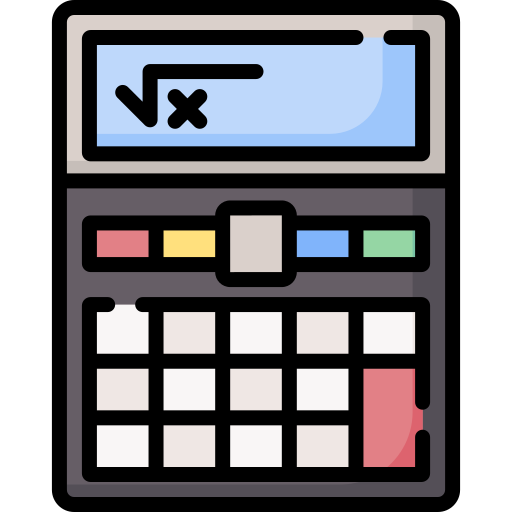 taschenrechner Special Lineal color icon