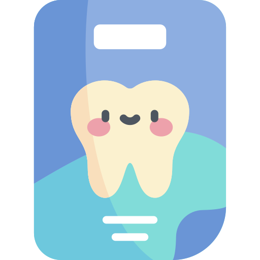 치과 치료 Kawaii Flat icon