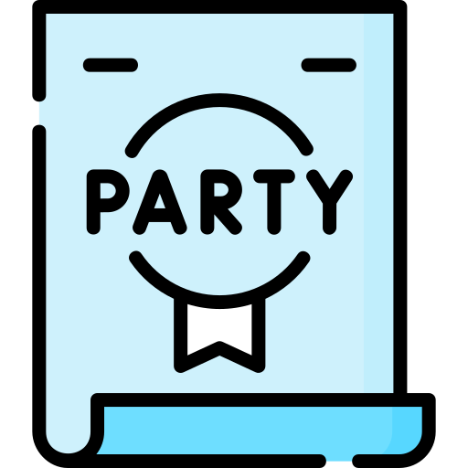 party Special Lineal color icon