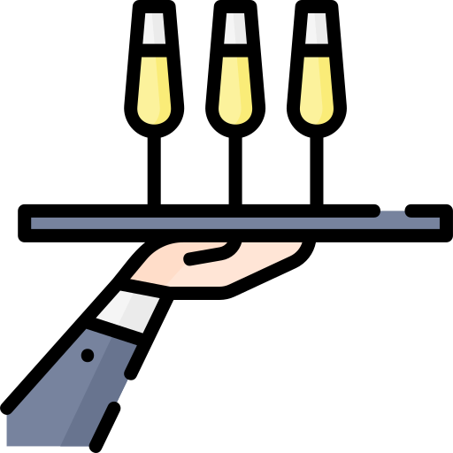 camarero Special Lineal color icono