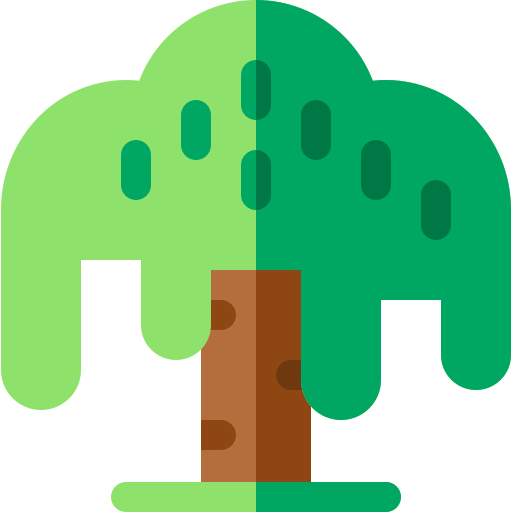 Tree Basic Rounded Flat icon