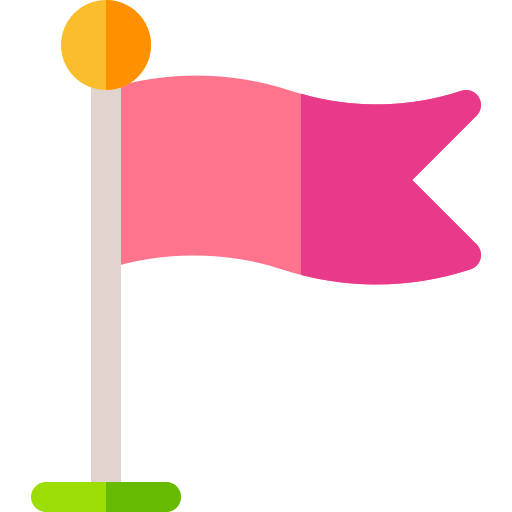 drapeau Basic Rounded Flat Icône