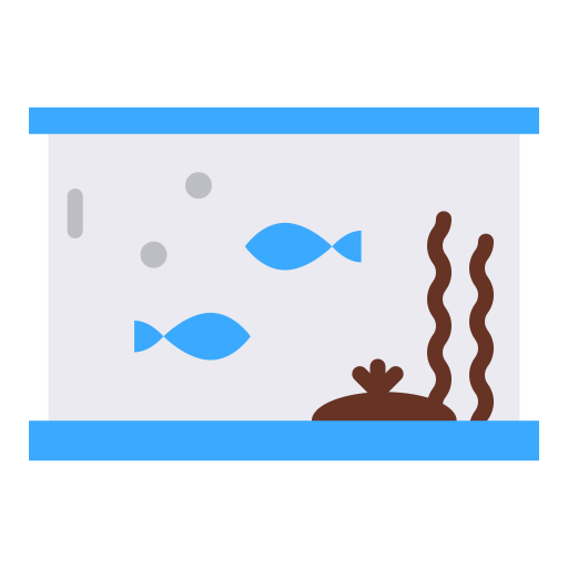 Aquarium Good Ware Flat icon