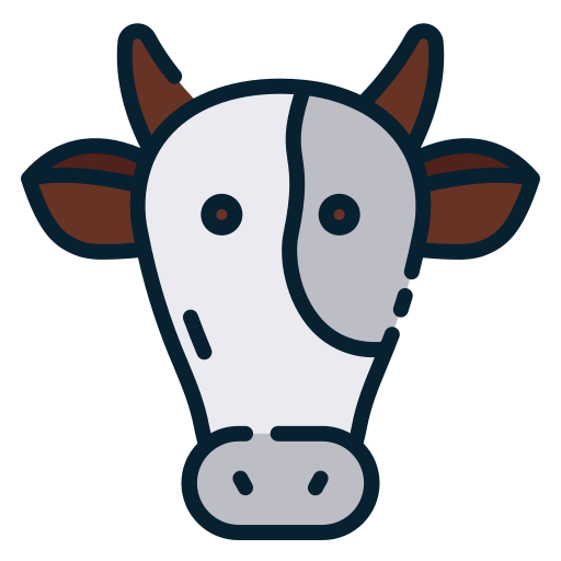 vaca Good Ware Lineal Color icono