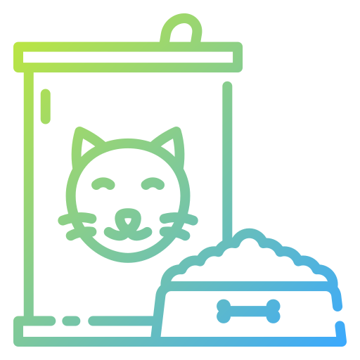 Pet food Good Ware Gradient icon