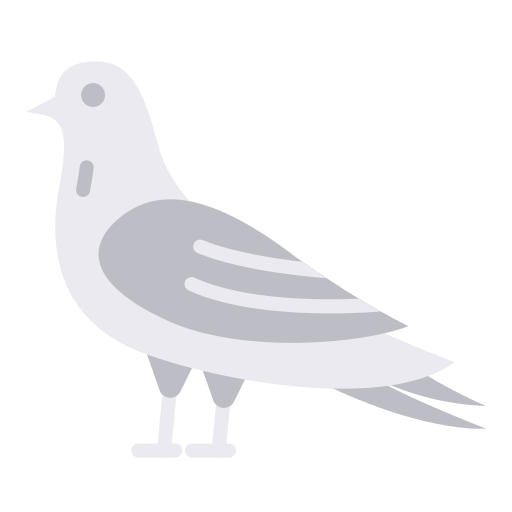 pigeon Good Ware Flat Icône